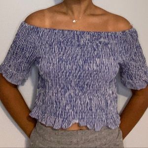 off the shoulder top